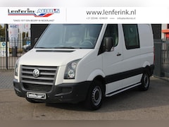 Volkswagen Crafter - 2.5 TDI 136 pk Dubbel Cabine L1 Airco, Trekhaak Cruise Control, Sidebars, Youngtimer, 6-Zi