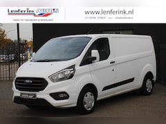 Ford Transit Custom - 2.0TDI 105PK L2H1 airco PDC LED Bumpers in kleur laadruimtepakket