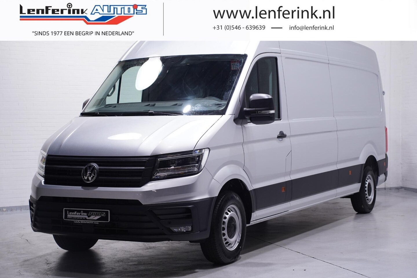 Volkswagen Crafter - 2.0 TDI 177 pk DSG Aut. L4H3 Navi, Camera LED Koplampen, Cruise Control, PDC V+A, 3-Zits, - AutoWereld.nl