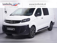 Opel Vivaro - 2.0 CDTi 122 pk L3 Dubbel Cabine Navi, Camera Cruise Control, 19" LMV, Laadruimte Pakket,