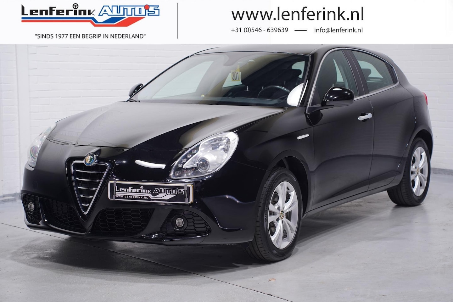 Alfa Romeo Giulietta - 1.4 T Distinctive Black-Nero led voor en achter 16"lmv climate controle cruise controle st - AutoWereld.nl