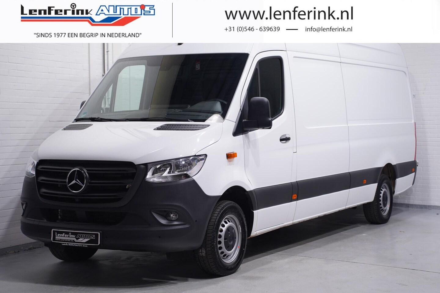 Mercedes-Benz Sprinter - 315 CDI 150 pk L3H2 Navi, 360 Camera PDC V+A, Cruise Control, Apple Carplay, Opstap achter - AutoWereld.nl