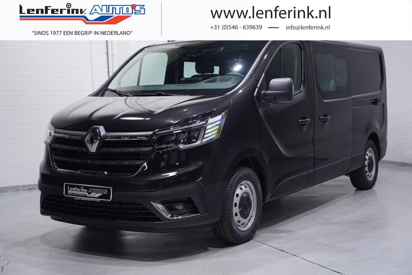 Renault Trafic - 2.0 DCi 170 pk Aut. Dubbel Cabine 2x Schuifdeur LED Koplampen, Navi, Cruise Control, PDC a - AutoWereld.nl