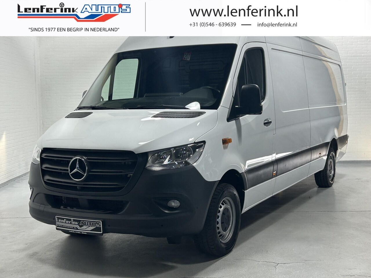 Mercedes-Benz Sprinter - 315 CDI 150 pk L3H2 Navi, 360 Graden Camera PDC V+A, Opstap achter, Cruise Control, Airco, - AutoWereld.nl