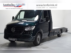 Mercedes-Benz Sprinter - 316 CDI 163 pk Autotransporter Luchtvering Trekhaak 3.500 kg, Bumper in Kleur, Zwarte Gril