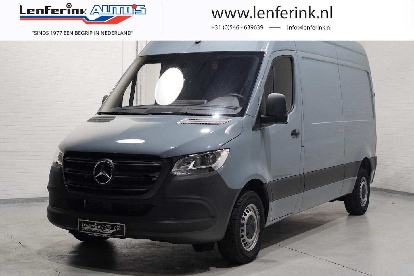 Mercedes-Benz Sprinter - 215 CDI 150 pk L2H2 Airco, Audiosysteem, 2-Zits Nieuw, Elek. Pakket - AutoWereld.nl