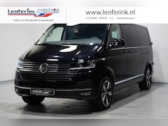 Volkswagen Transporter - 2.0 TDI 204 pk DSG Highline Dubbel Cabine Navi Leder Duo Grijs, 2x Elek. Schuifdeur, Adapt