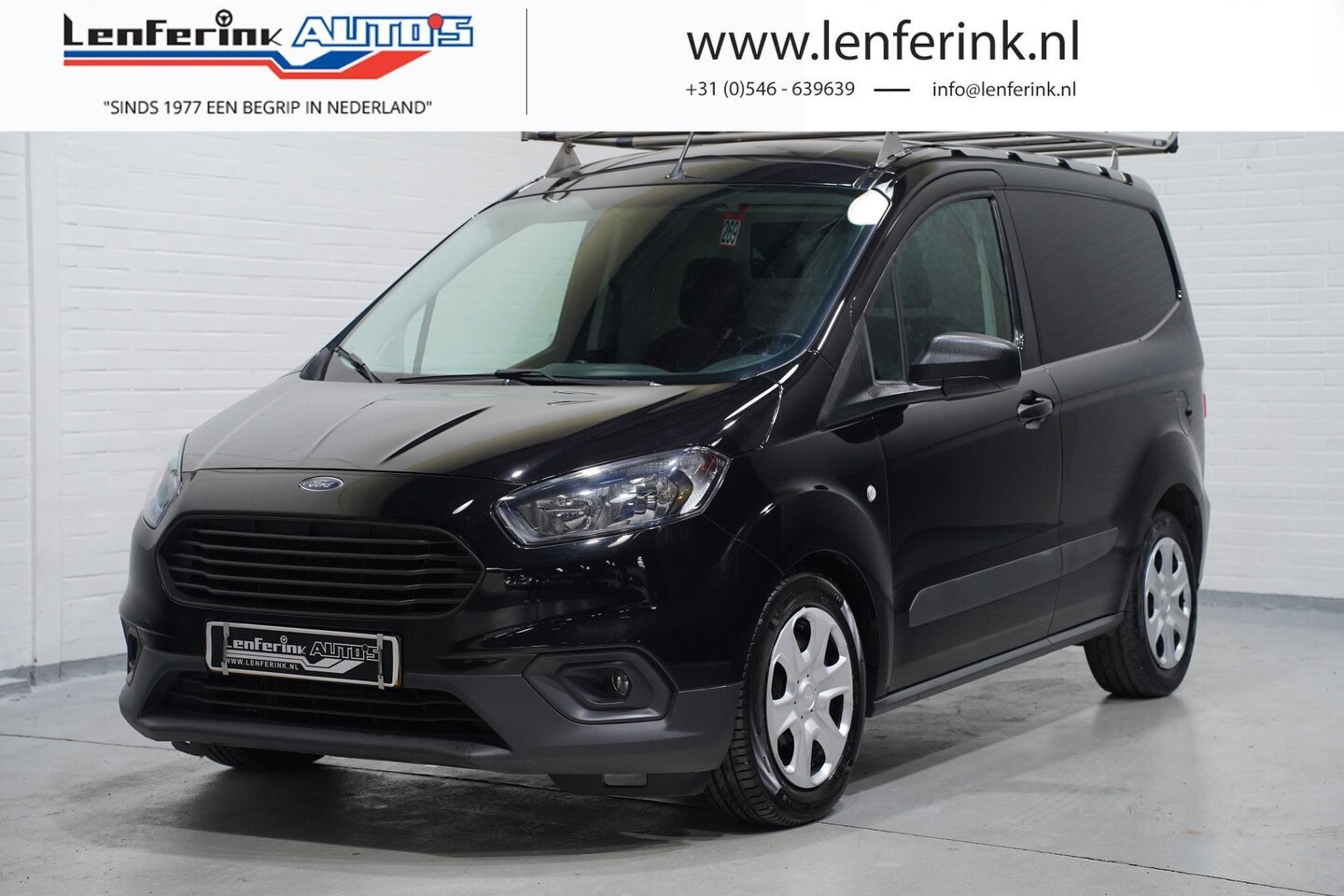 Ford Transit Courier - 1.5 TDCI 75 pk Trend Airco, Imperiaal Audiosysteem, NAP, 1e Eigenaar, 2-Zits - AutoWereld.nl