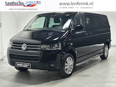 Volkswagen Transporter - 2.0 TDI DSG Dubbel Cabine 4 Motion Navi 2x Schuifdeur, Schuif/kanteldak, Trekhaak, Xenon,