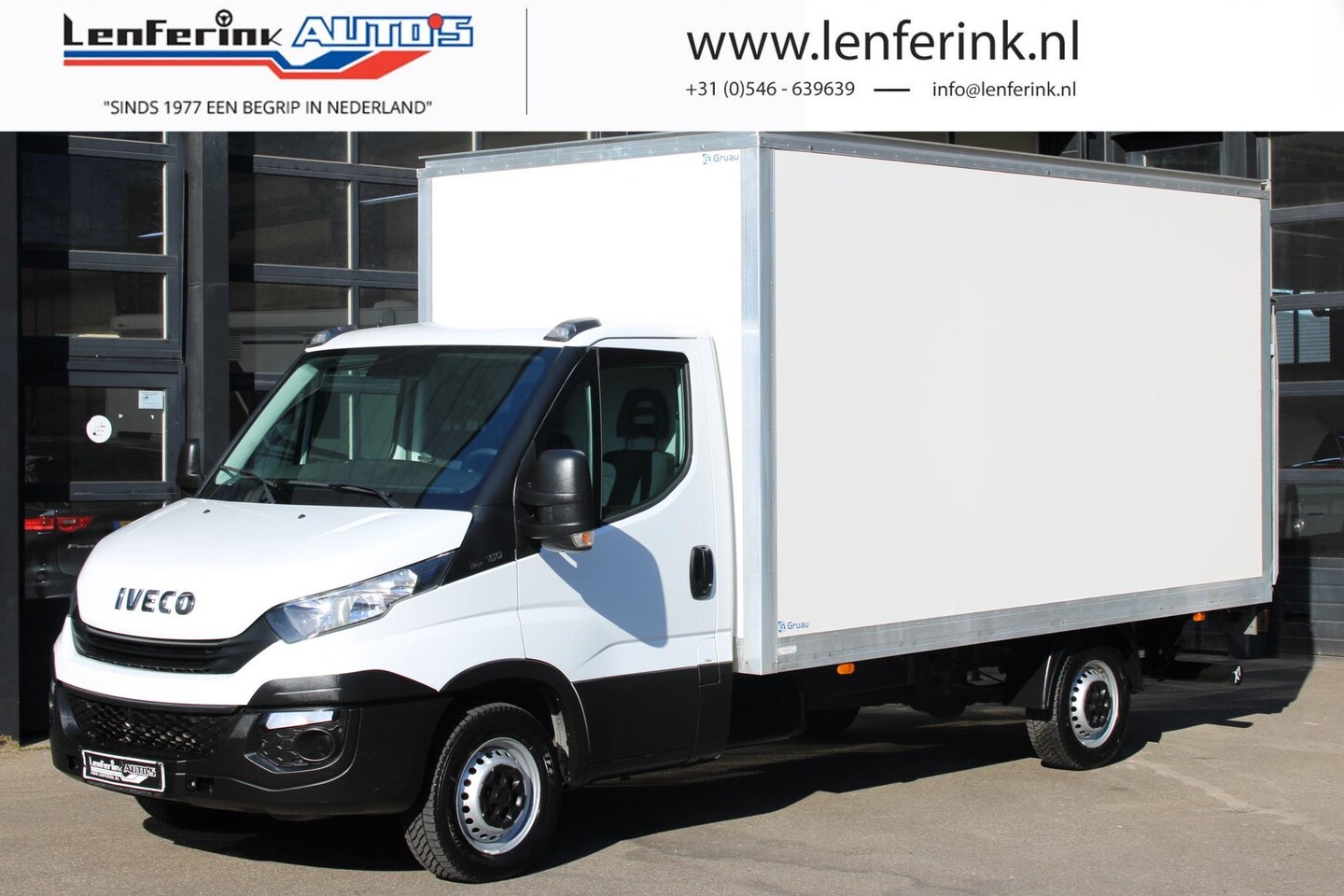 Iveco Daily - 35S16 160 pk Bakwagen met Laadklep Sörensen Airco ECC, LxBxH 420x208x216 cm Nette Auto - AutoWereld.nl