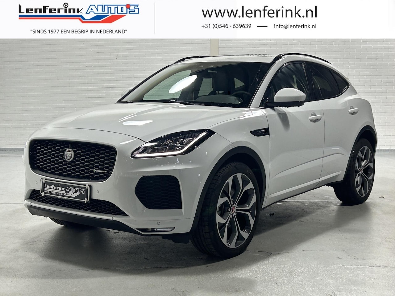 Jaguar E-Pace - P200 R-Dynamic HSE AWD Aut. Black Pack Navi 360 Camera, Panodak, El. Voorstoelen, Leder Zw - AutoWereld.nl