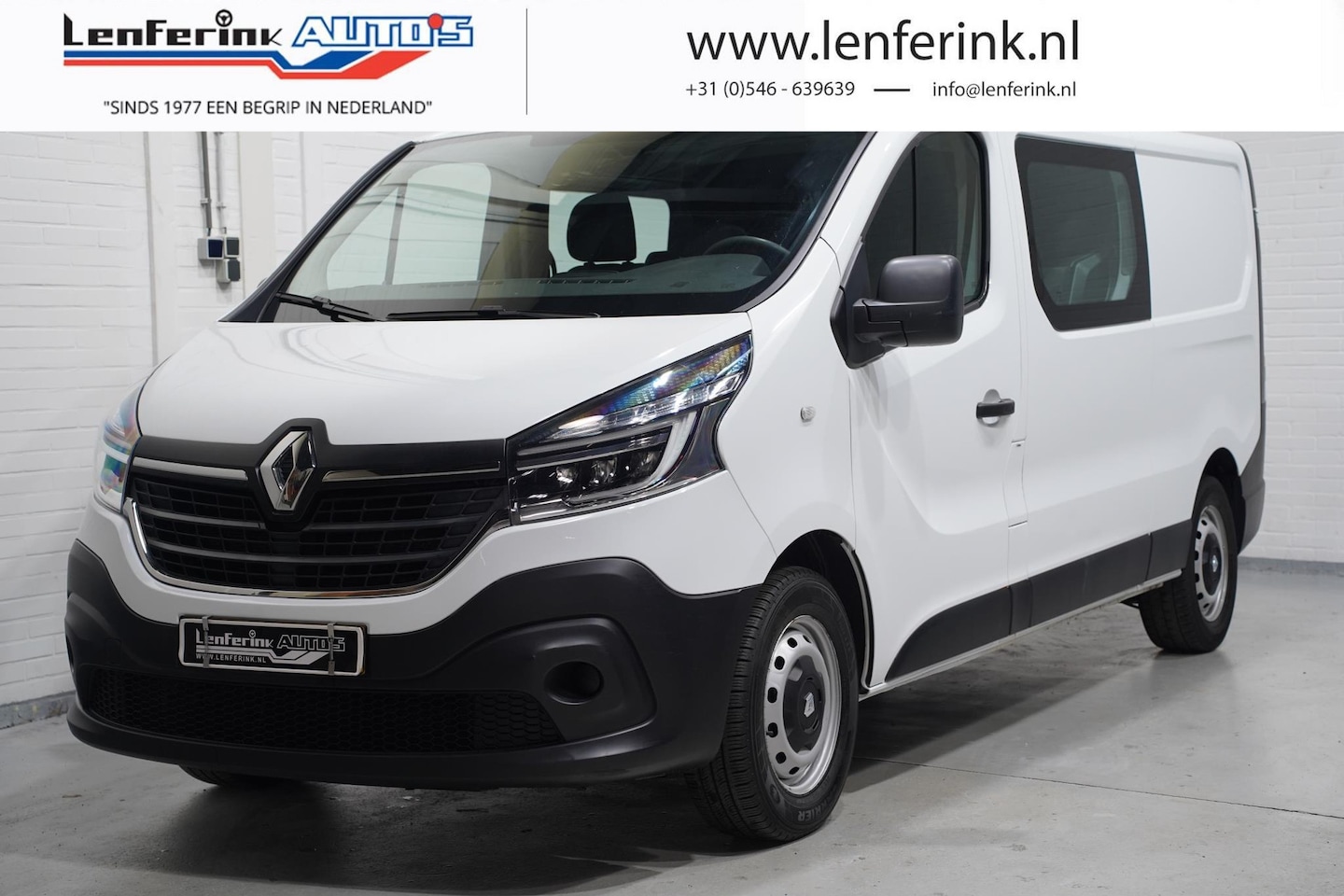 Renault Trafic - 2.0 dCi 120 pk L2 Dubbel Cabine Airco, Isofix Keyless Entry, Laadruimte Pakket, PDC achter - AutoWereld.nl