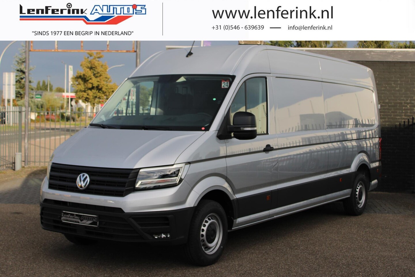 Volkswagen Crafter - 2.0 TDI 177 pk L4H3 DSG Automaat LED Koplampen Navi, Camera, Cruise Control, DAB+, PDC V+A - AutoWereld.nl