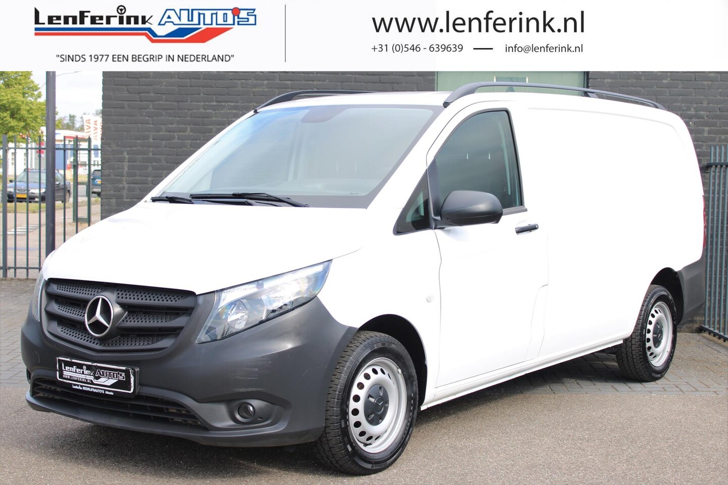 Mercedes-Benz Vito - 116 CDI 163 pk Lang Navi, Camera, Trekhaak Airco, Achterklep, Cruise Control, DAB+ - AutoWereld.nl