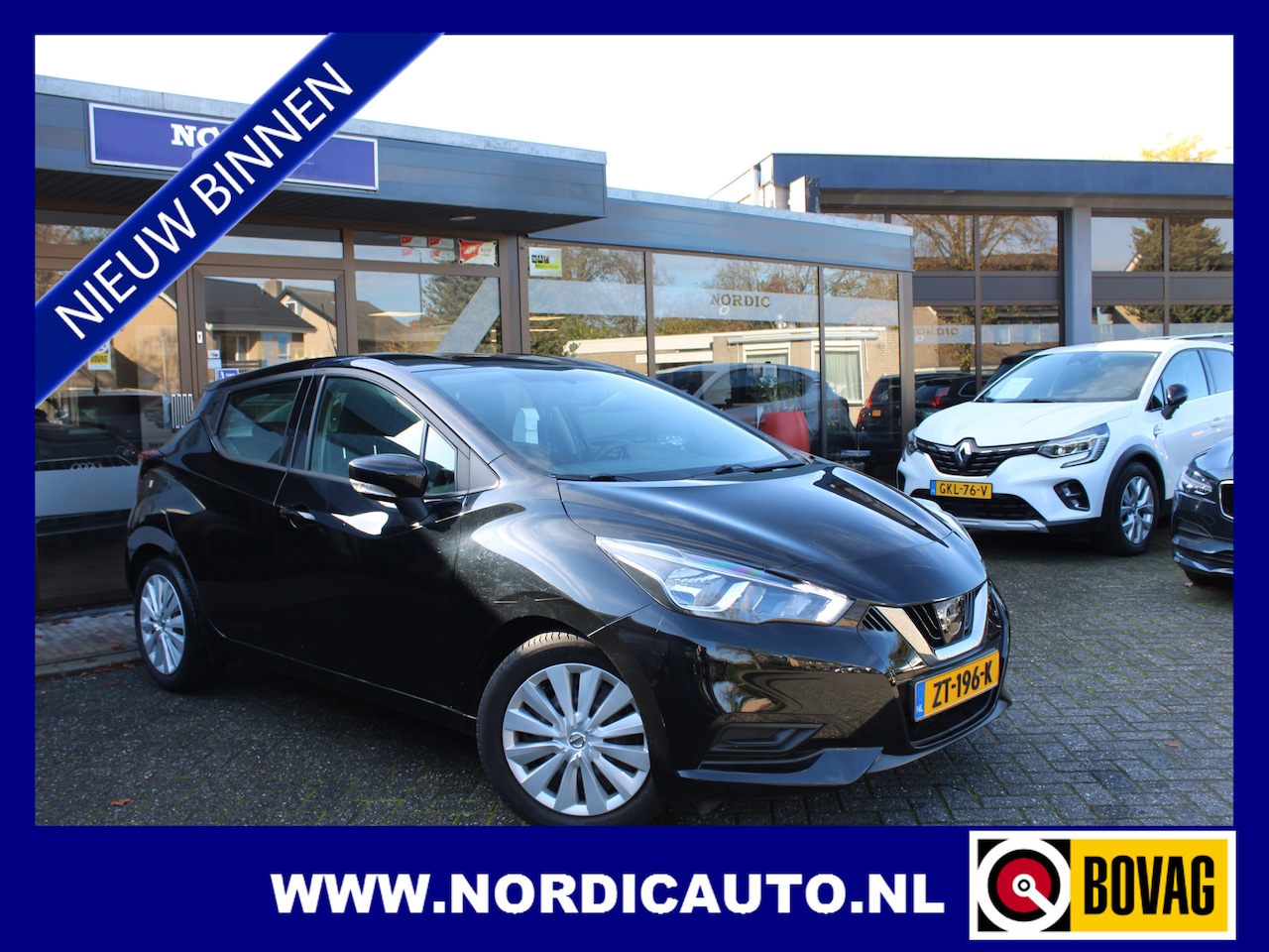 Nissan Micra - 1.0 IG-T ACENTA / CRUISE CONTROL - AIRCO - LED DAGRIJ - AutoWereld.nl