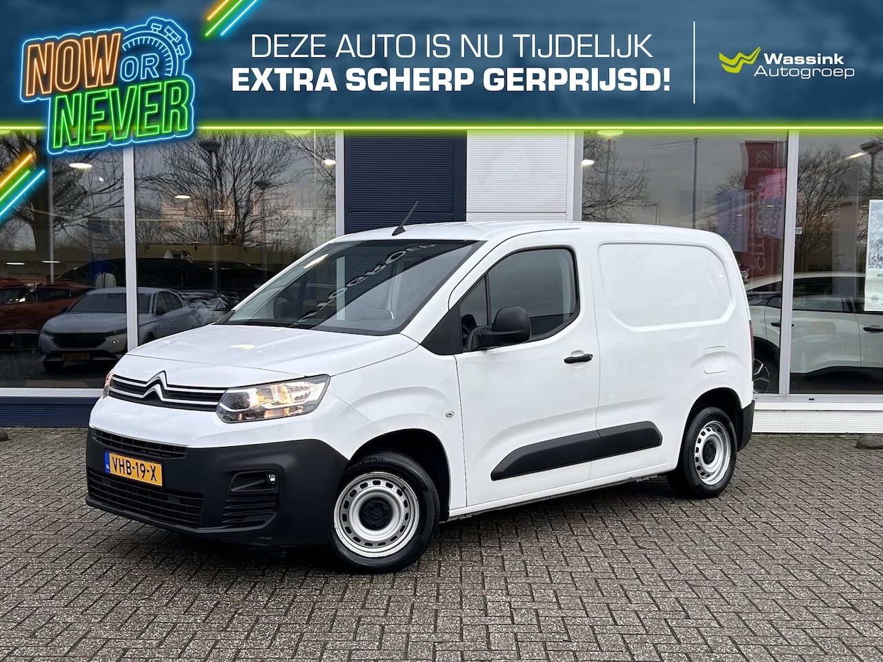 Citroën Berlingo - Van 1.2 PureTech 110pk (benzine) Club I Navigatie I PDC achter I Now or Never Deal - AutoWereld.nl