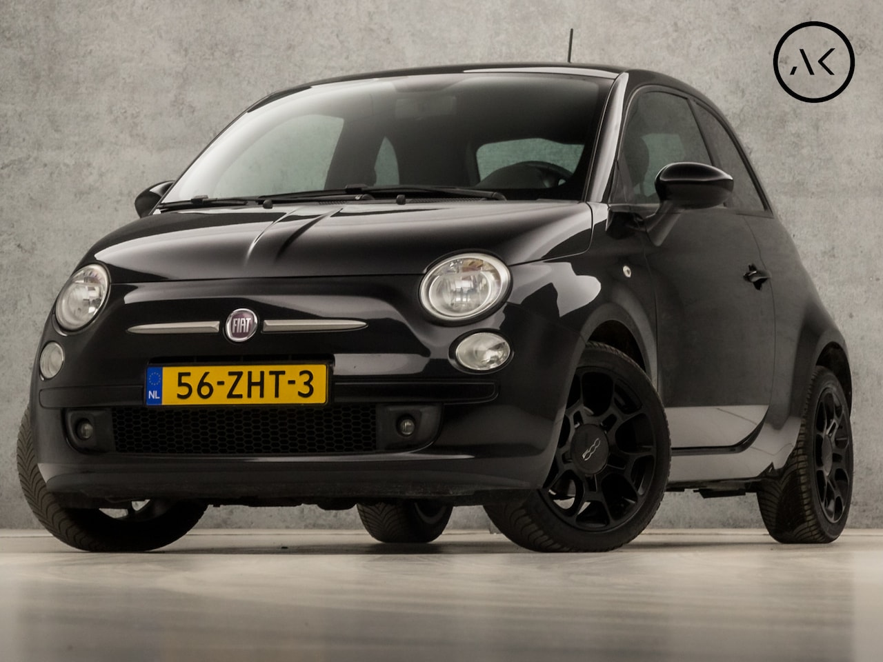 Fiat 500 - 0.9 TwinAir Sport Black Edition (PANORAMADAK, LEDER, ZWART HEMEL, ZONNEDAK, SPORTSTOELEN, - AutoWereld.nl