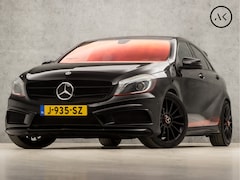 Mercedes-Benz A-klasse - 200 AMG Sport 157Pk (A45 LOOK, NAVIGATIE, LEDER, RODE STIKSELS, GETINT GLAS, STOELVERWARMI