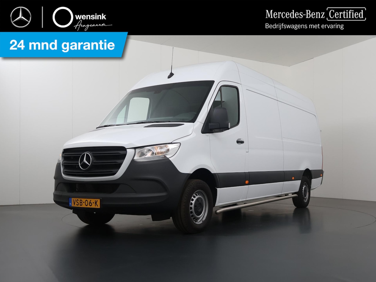 Mercedes-Benz Sprinter - 315 CDI L3 H2 | Aut | Parkeercamera | Airco | Keyless Go | Cruise Control | 3-zits | Sideb - AutoWereld.nl