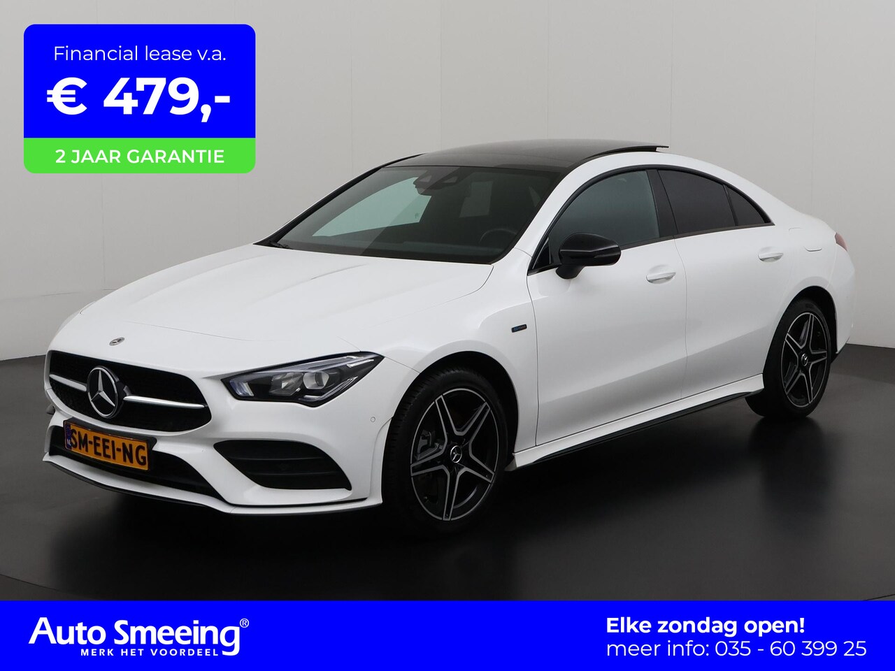 Mercedes-Benz CLA-Klasse - 250e Premium Plus AMG Night | Panoramadak | Mem Stoel | Carplay | Zondag Open! - AutoWereld.nl