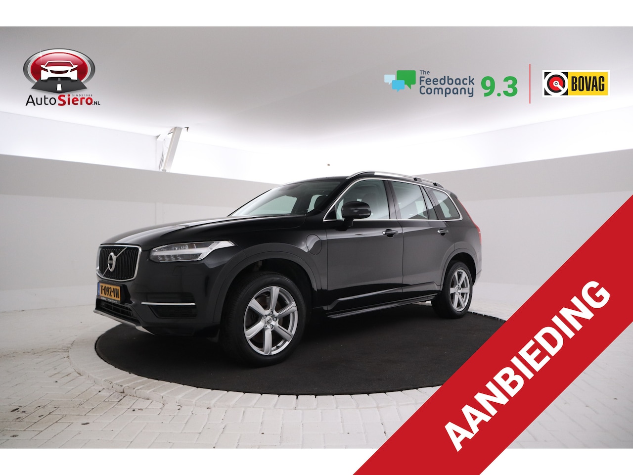 Volvo XC90 - 2.0 T8 Twin Engine AWD R-Design - 7 Pers, Elektrisch glazen panorama-dak, Leer, Navigatie, - AutoWereld.nl