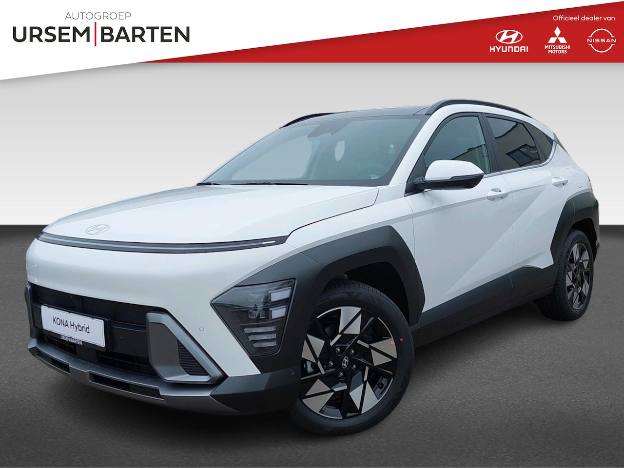 Hyundai Kona - 1.6 GDI HEV Premium Sky VAN: €42.195 VOOR: €39.195 - AutoWereld.nl