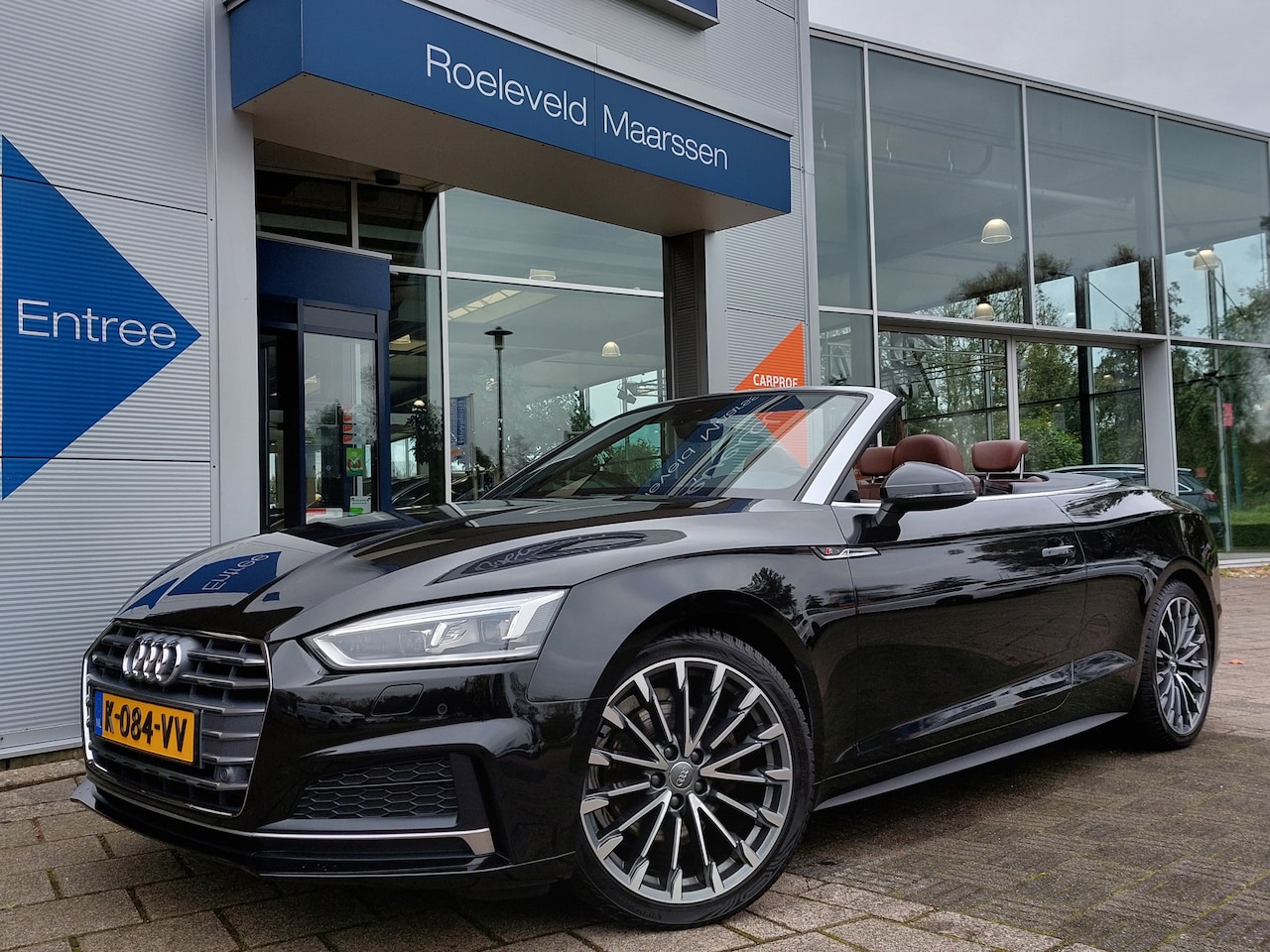 Audi A5 Cabriolet - 2.0 TFSI 190pk Automaat Launch Edition S-Line | Navi | B&O Sound | Clima | Cruise  | Leder - AutoWereld.nl