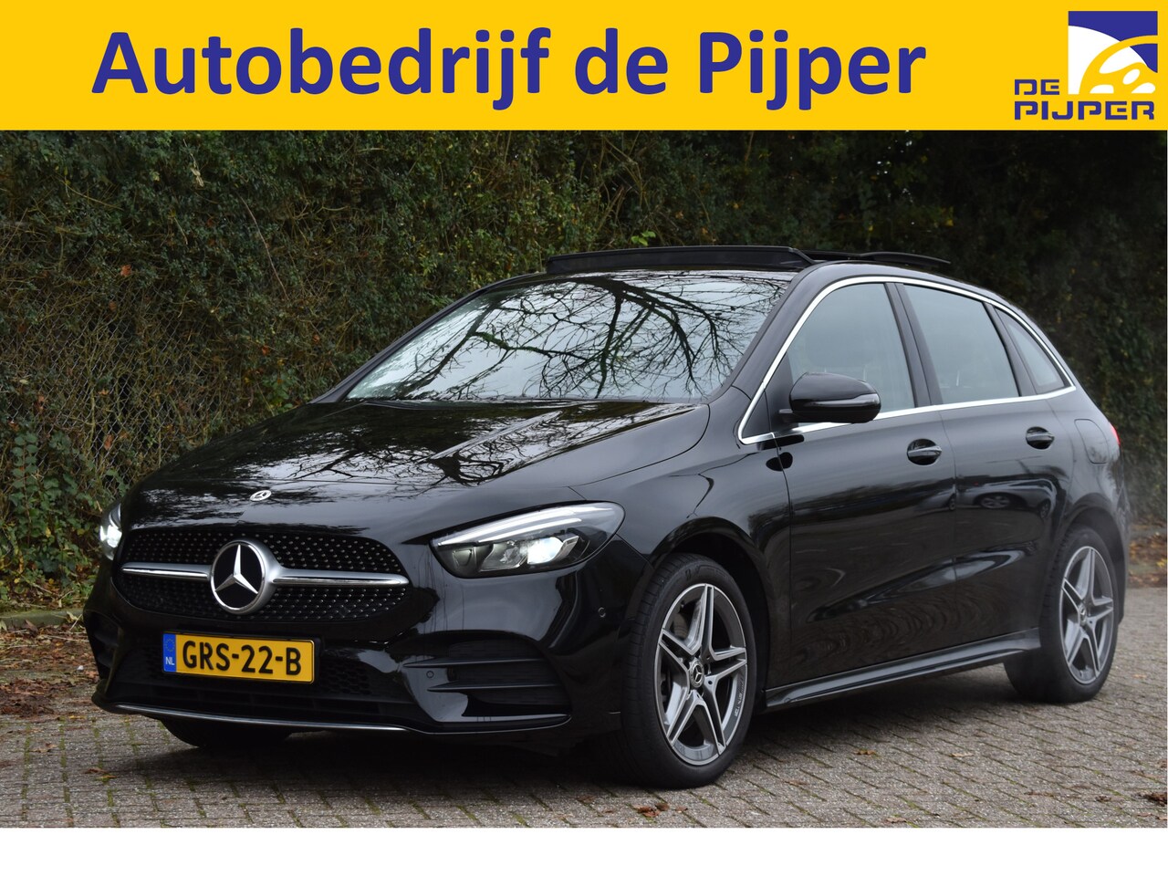 Mercedes-Benz B-klasse - 250 e AMG Line | Open dak | Sfeerverl | DAB | Carbon | Carplay | Stoelverw | Full LED | AM - AutoWereld.nl