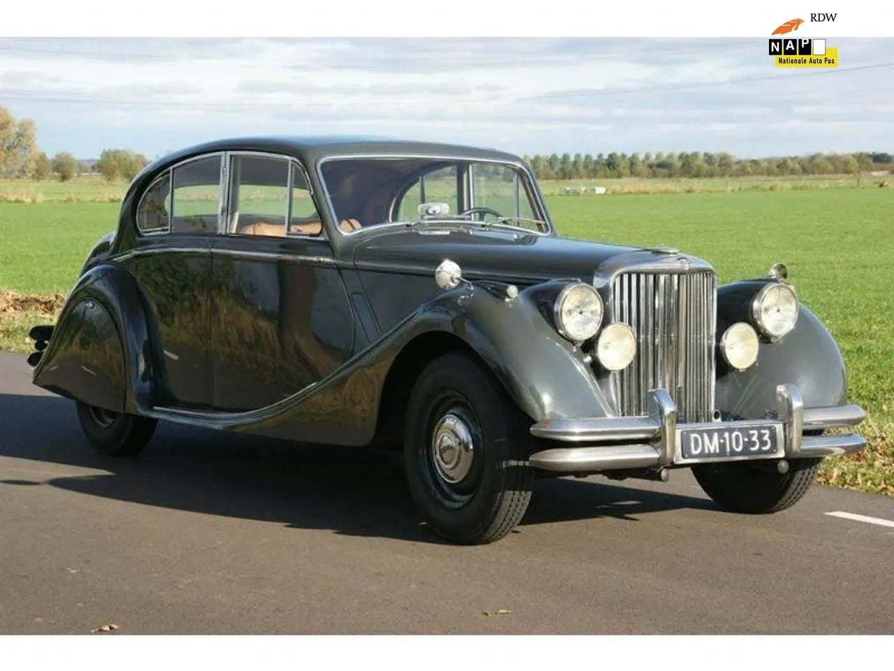 Jaguar Mark V - 5 3.5 Saloon | ZELDZAME & UNIEK - AutoWereld.nl