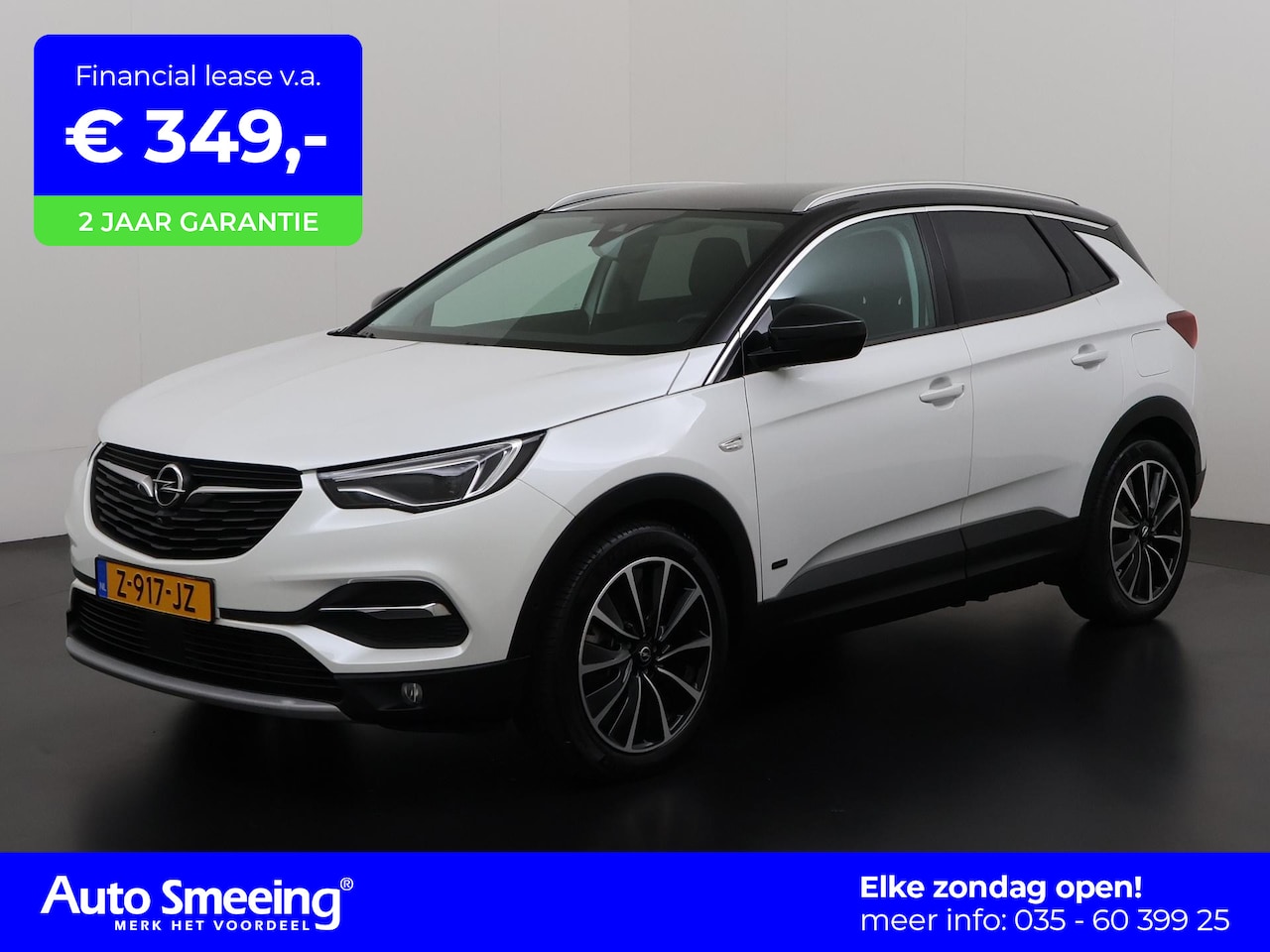 Opel Grandland X - 1.6 Turbo Hybrid4 Ultimate 300pk | Trekhaak | Camera | Leder | Zondag Open! - AutoWereld.nl