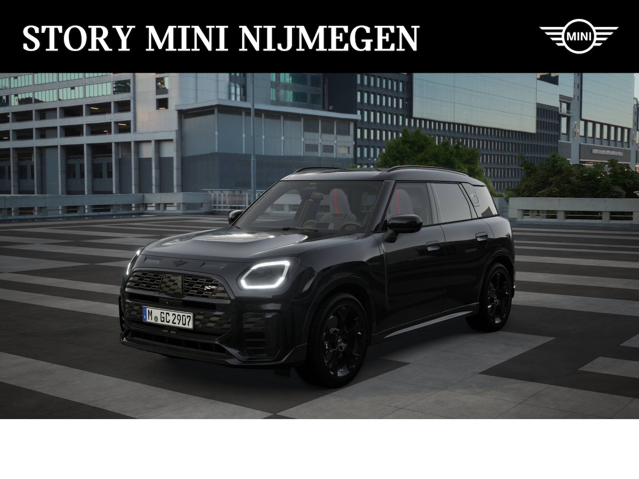 MINI Countryman - C Automaat / JCW / Pakket XL / 19" John Cooper Works Runway Spoke black - AutoWereld.nl