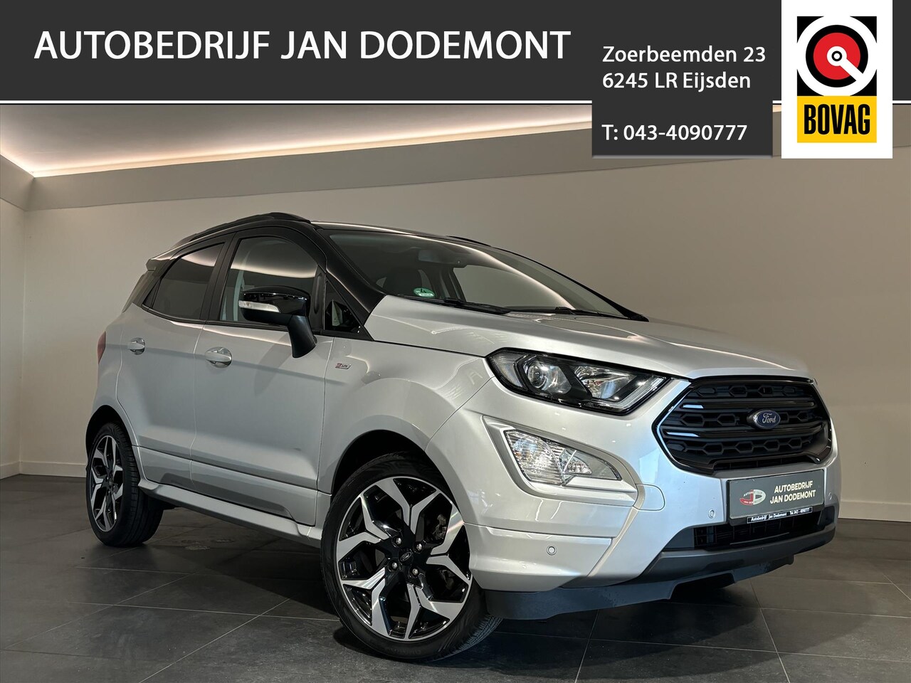 Ford EcoSport - 1.0 EcoBoost 125pk ST-LINE / DAB+ / Apple Carplay / Android Auto / 18 Inch LMV - AutoWereld.nl