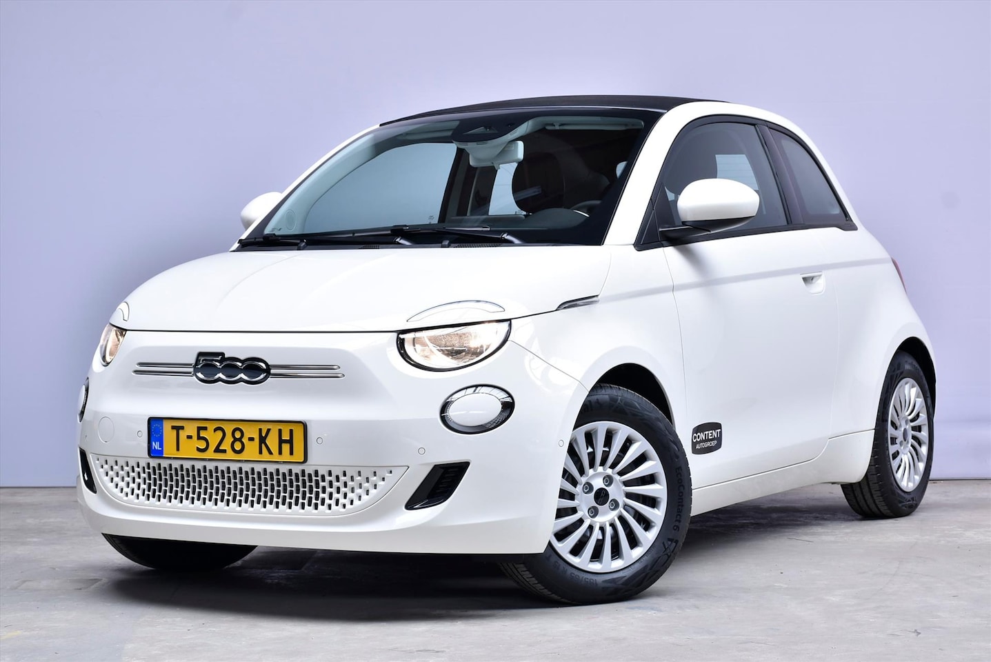 Fiat 500 C - E Cabrio 42kWh I navigatie I Camera - AutoWereld.nl