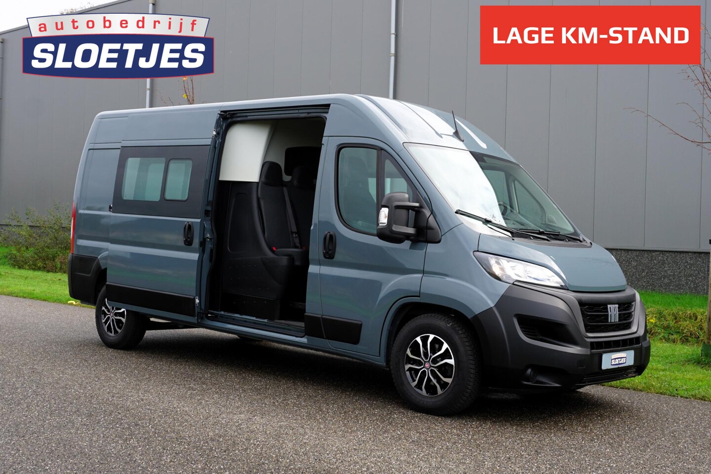 Fiat Ducato - 35H HD 2.2 MultiJet L3H2 DC 6-persoons |Dubbel cabine |140 pk |Topstaat |Groot scherm |Nav - AutoWereld.nl