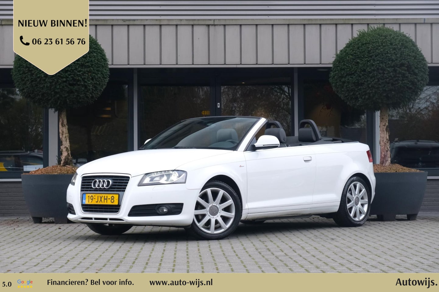 Audi A3 Cabriolet - 1.8 TFSI Ambition Pro Line|S-Line|Origi NL|Groot scherm - AutoWereld.nl