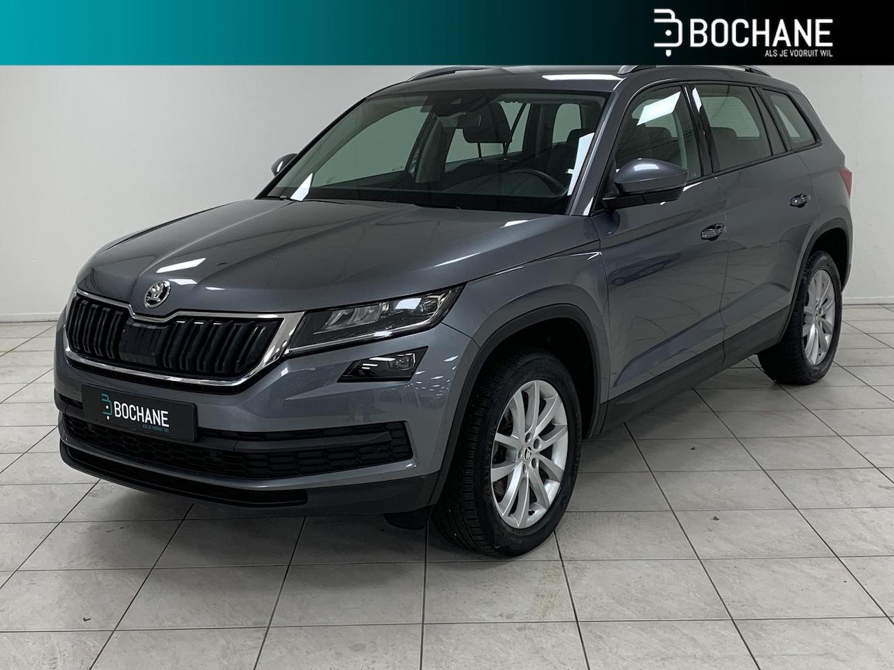 Skoda Kodiaq - 1.5 TSI Limited Business Edition AUTOMAAT | NAVIGATIE | ELKTR ACHTERKLEP | 18" LICHTMETALE - AutoWereld.nl