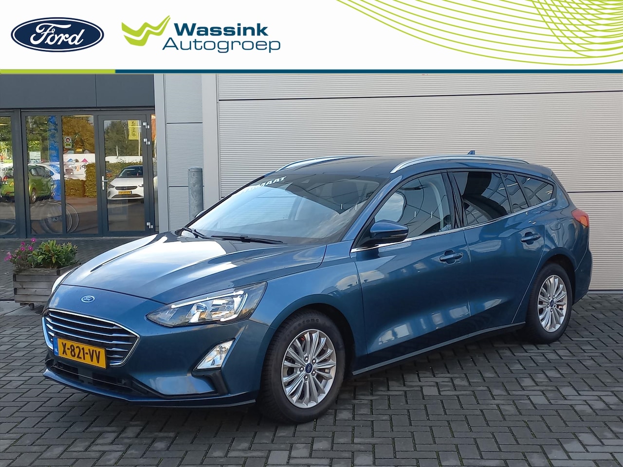 Ford Focus Wagon - 1.0T 125pk AUTOMAAT Titanium Business | Climate control | Navigatie | Winterpack | Lm velg - AutoWereld.nl