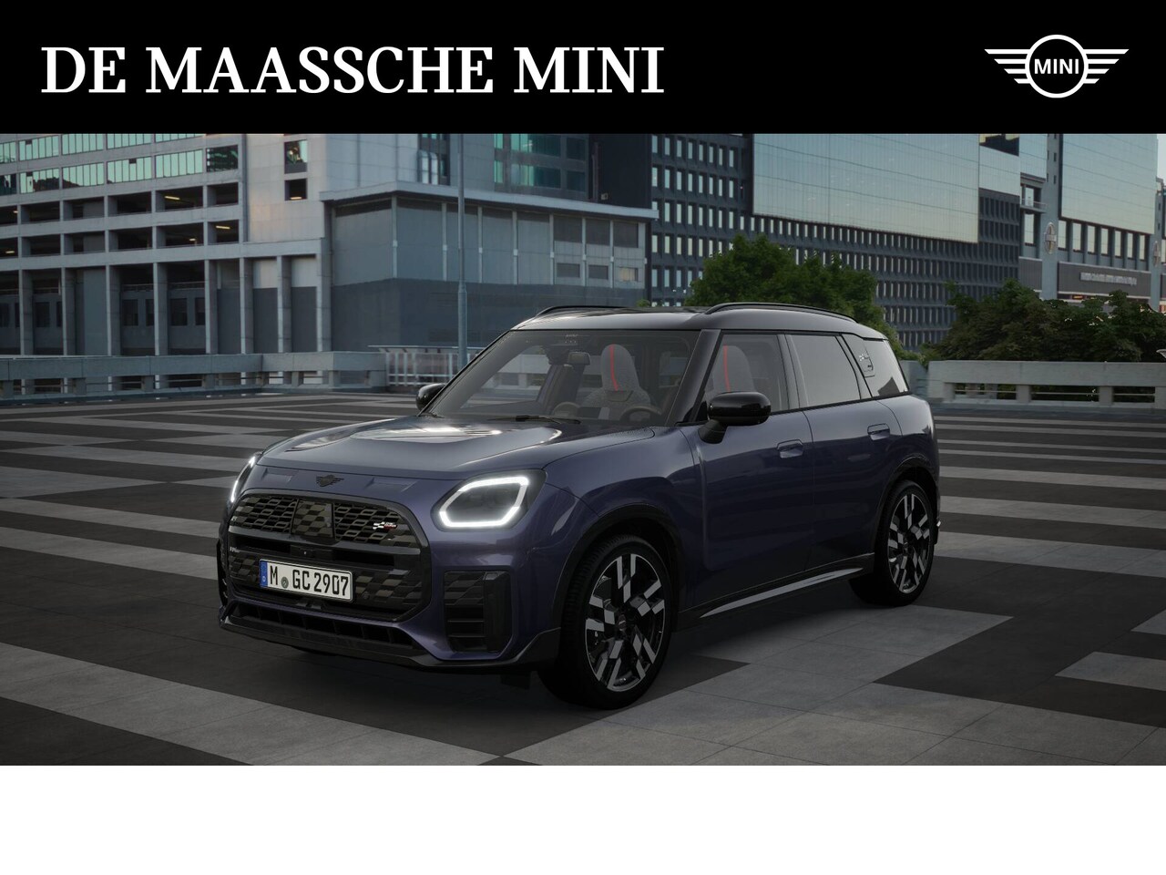 MINI Countryman - S ALL4 Automaat / JCW / Pakket XL / 20" John Cooper Works Flag Spoke 2-tone - AutoWereld.nl