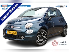 Fiat 500 - 1.0 Hybrid Club | Incl. 12 maanden Garantie | Cruise controle | Climate controle | Zwarte