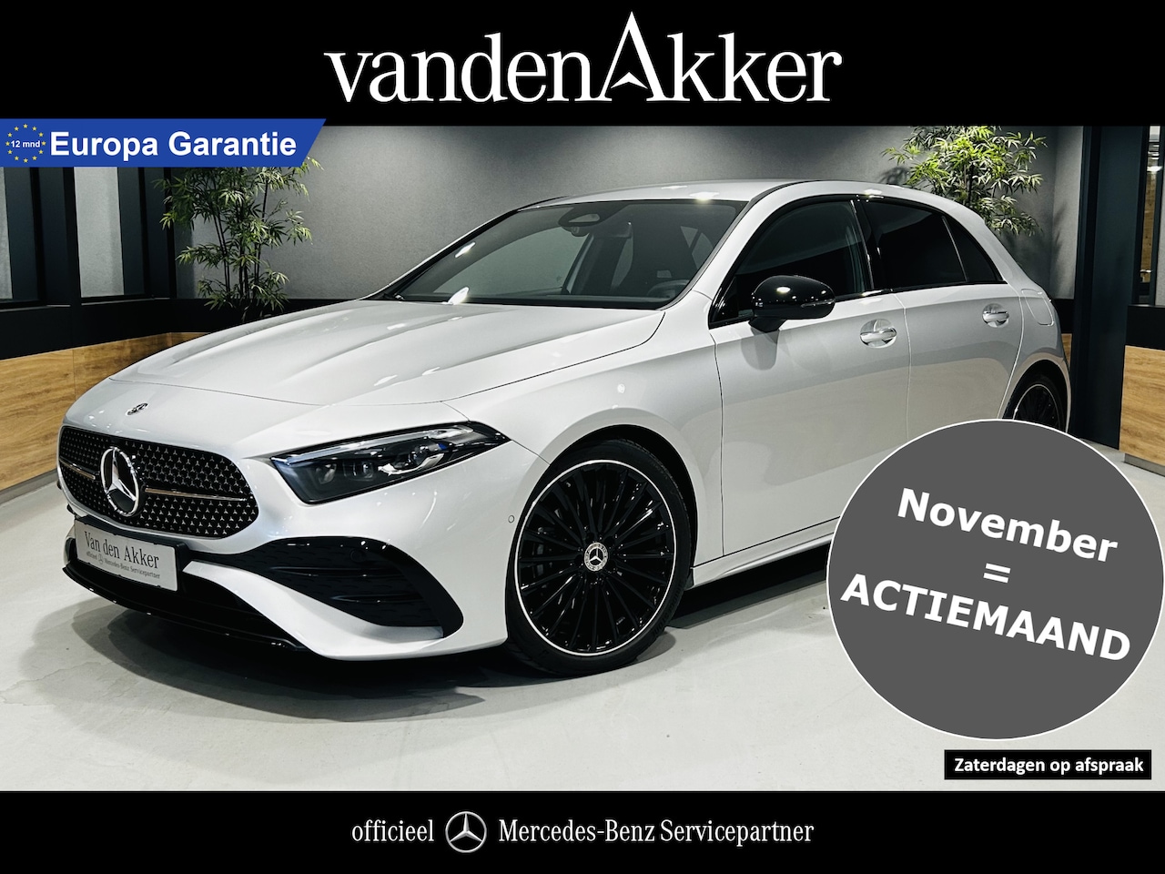 Mercedes-Benz A-klasse - 180 AMG // Multibeam LED // Sfeerverlichting // Adaptief Onderstel // 19" Velgen // Nightp - AutoWereld.nl