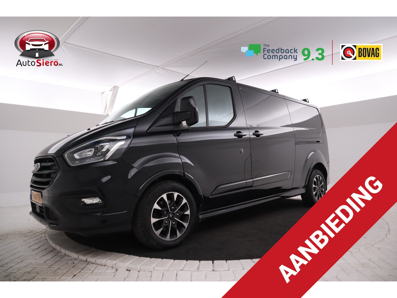 Ford Transit Custom - 310 2.0 TDCI L2H1 Sport 310 2.0 TDCI L2H1 Sport 170pk, Automaat, 2x schuifdeur, Adaptive cruise control, Trekhaak, - AutoWereld.nl