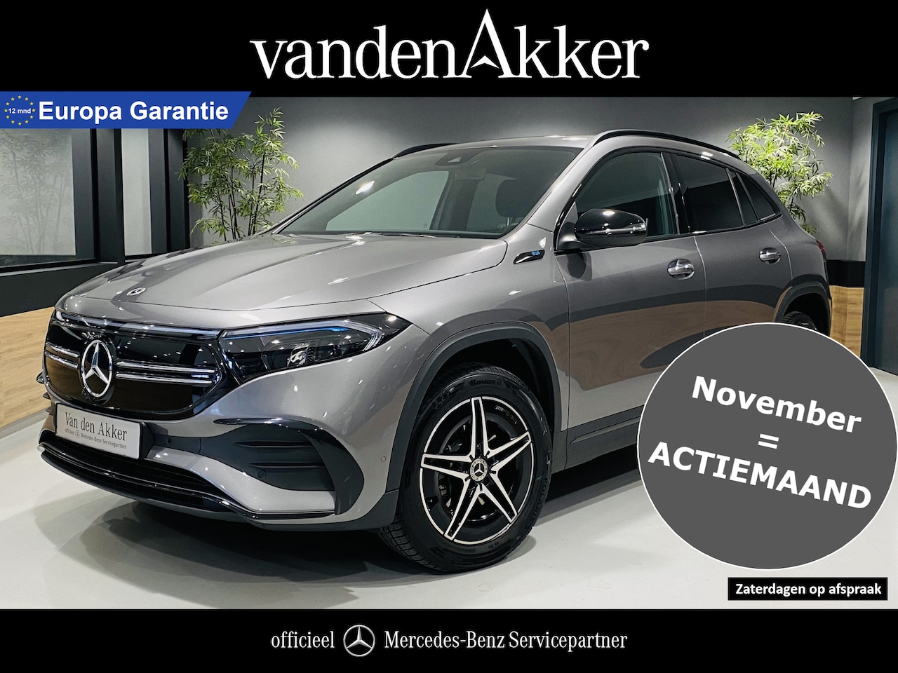 Mercedes-Benz EQA - 250 AMG // Nightpakket // Keyless-Go // Apple CarPlay // Elektrische Achterklep // Sfeerve - AutoWereld.nl