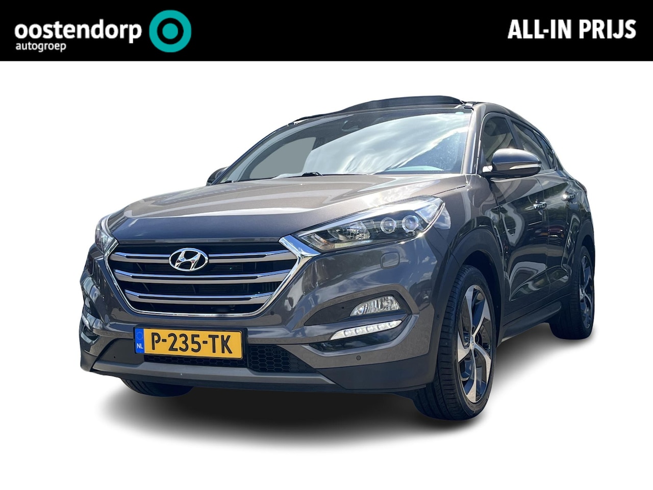 Hyundai Tucson - 1.6 T-GDi Premium 4WD | Automaat | Navigatie | Cruise Control | Climate Control | Schuif/k - AutoWereld.nl