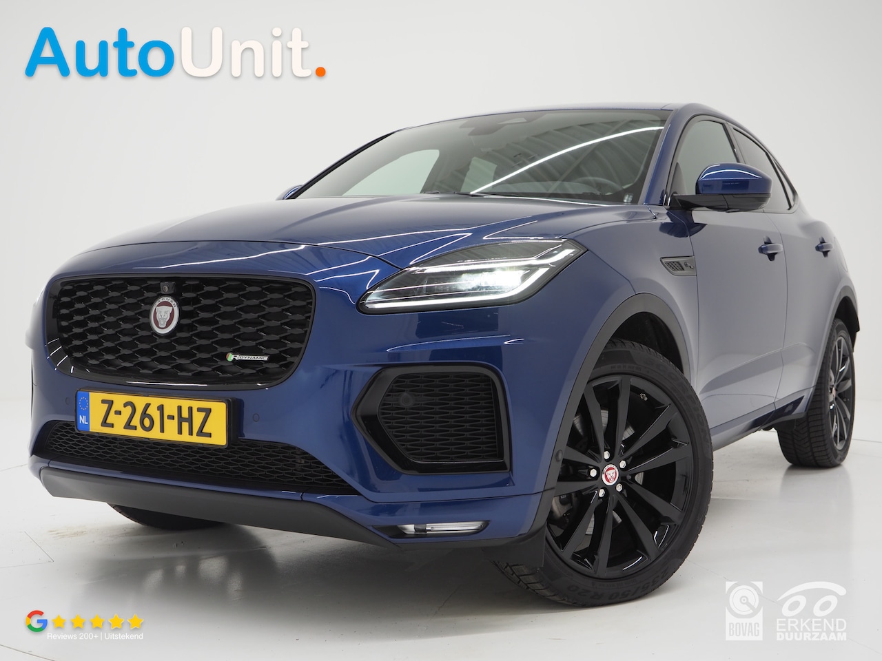 Jaguar E-Pace - 1.5 P300e AWD R-Dynamic | Meridian | Adaptive Cruise | 360 | Memory | Trekhaak - AutoWereld.nl