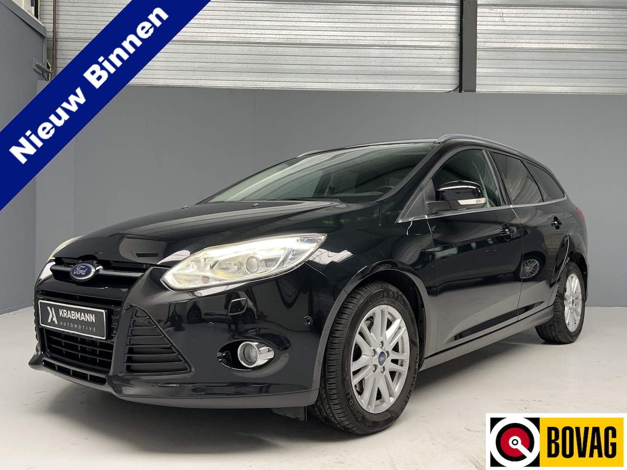 Ford Focus Wagon - 1.6 EcoBoost Titanium Xenon|Navi|Cruise|PDC - AutoWereld.nl