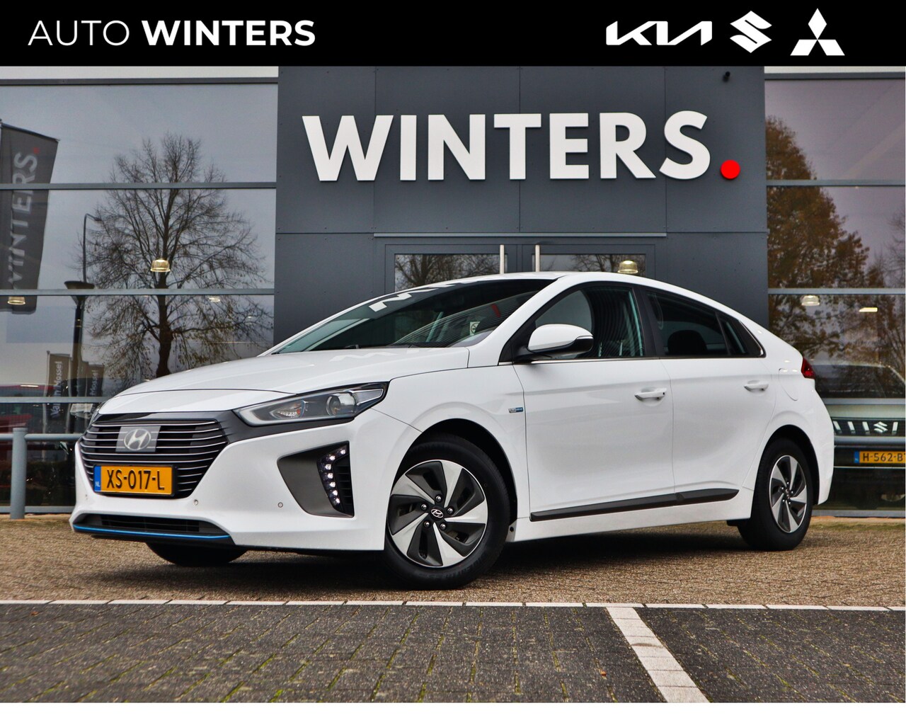 Hyundai IONIQ - 1.6 GDi Comfort Navi+BT+Cam ECC-Airco Adapt.Cr.Control Keyless 15"LMV - AutoWereld.nl