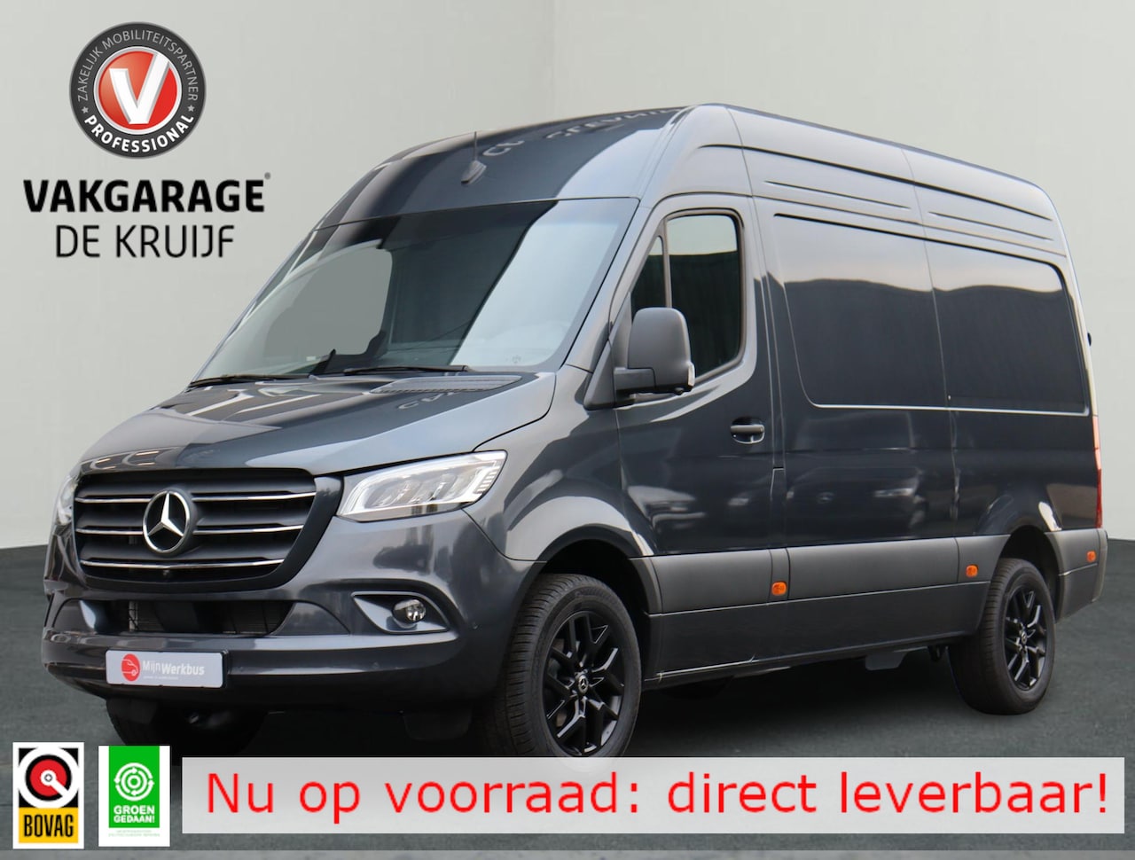 Mercedes-Benz Sprinter - 319 1.9 CDI L2H2 Pro 190pk ACC | 360cam 3.5t Trekhaak - AutoWereld.nl