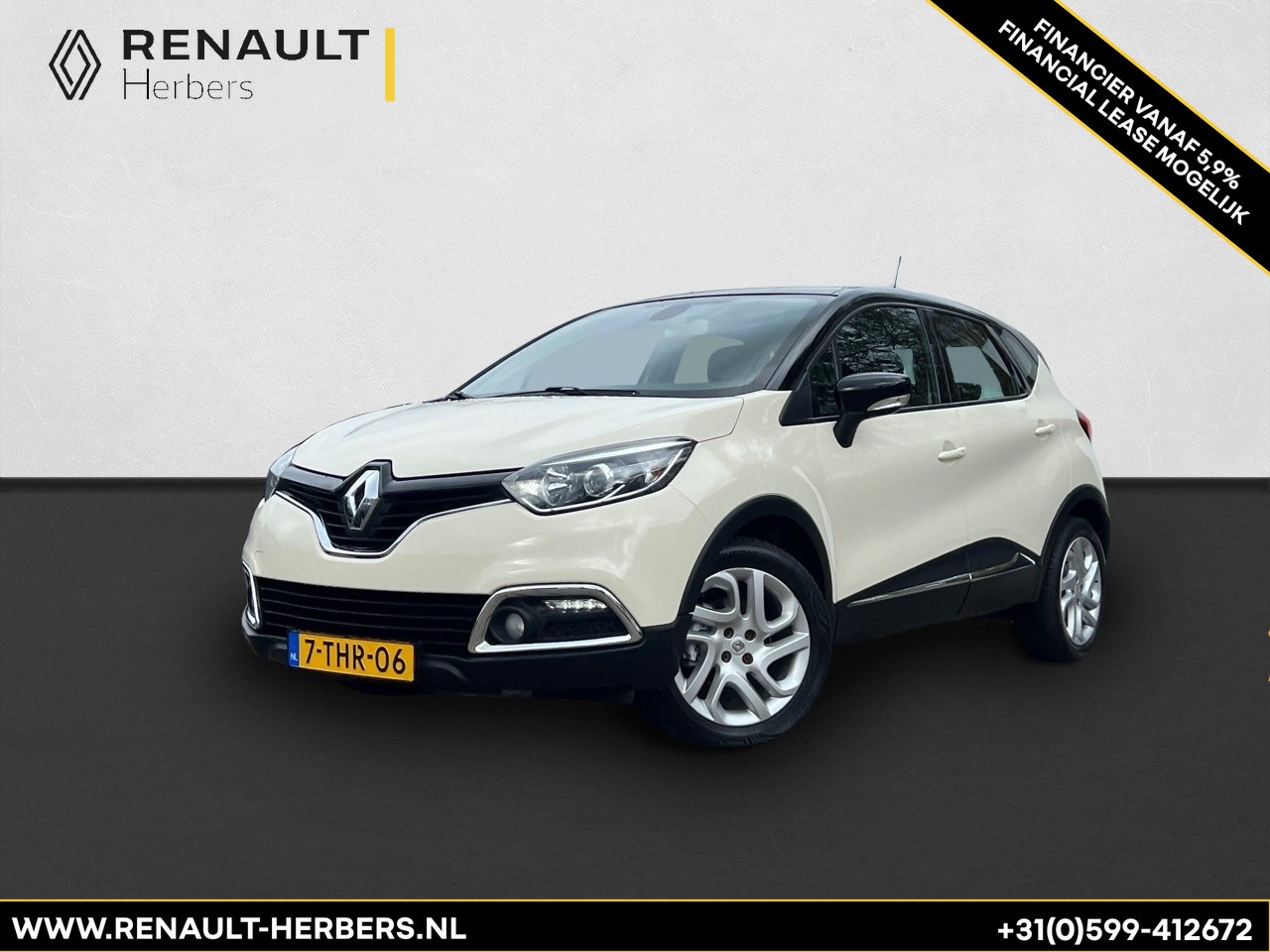 Renault Captur - 1.2 TCe Dynamique EDC AUTOMAAT / CAMERA / PDC / ECC / NAVI - AutoWereld.nl