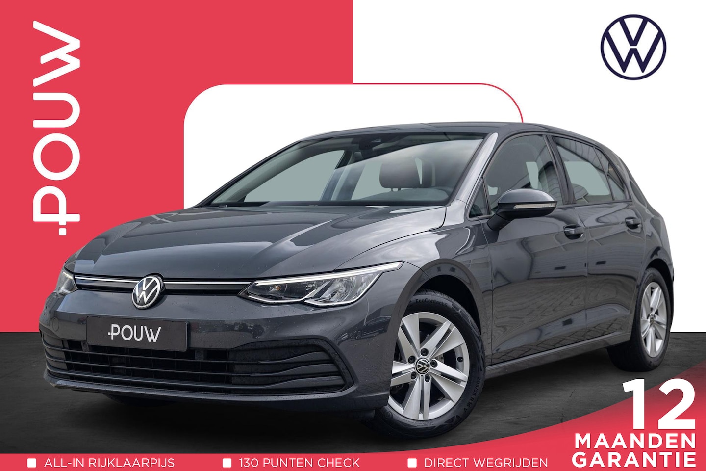 Volkswagen Golf - 1.5 TSI 130pk Life | Navigatie | Parkeersensoren | App Connect - AutoWereld.nl