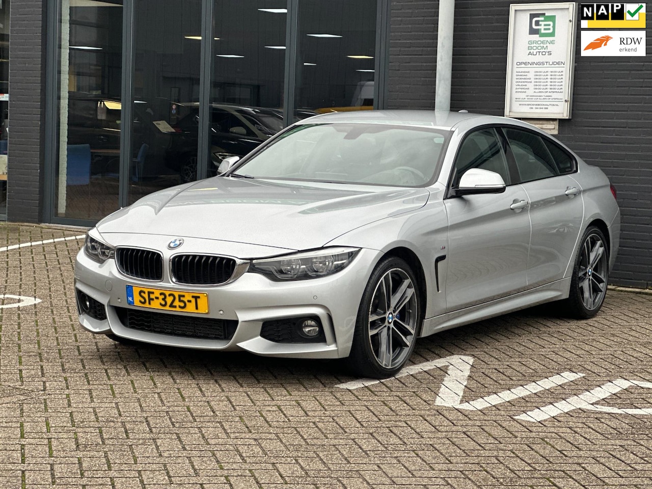 BMW 4-serie Gran Coupé - 425d High Executive/M-PAKKET/2E EIG/LEDER/NAVI/NL-AUTO NAP!! - AutoWereld.nl